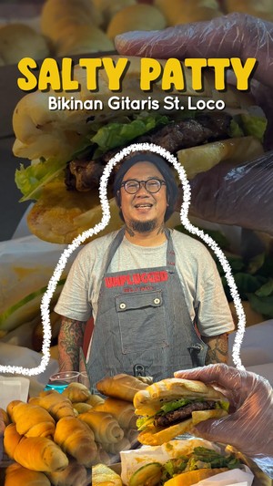 Video: Cerita Gitaris St. Loco Bikin Salty Patty Pakai Bun Salt Bread Homemade