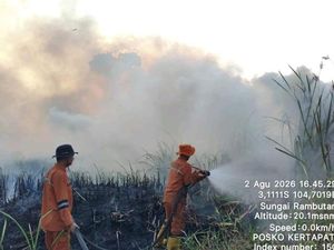 Hotspot di Sumsel Capai 1.971 Titik, Tertinggi Sepanjang 2026