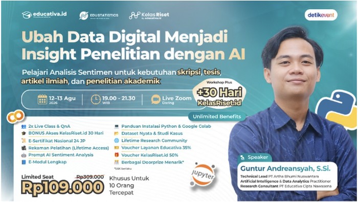 Ubah Data Digital Jadi Insight Penelitian AI