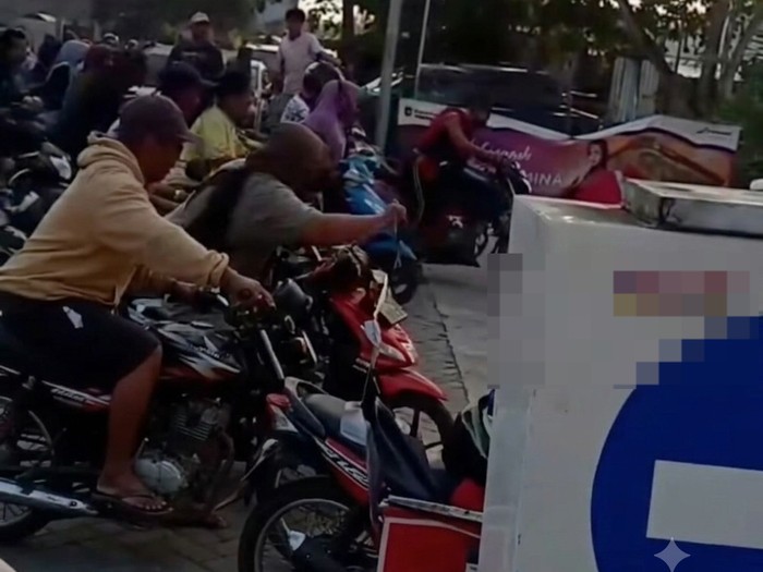 Viral Start MotoGP di SPBU Pangkalan Bun