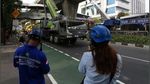 Wajah Baru Penyebrangan di Tendean, JPO Berganti Pelican Crossing