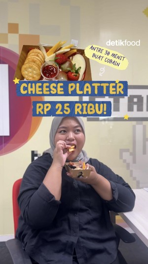Video: Cuma Rp 25 Ribu! Cheese Platter Viral Ini Rela Diantre 30 Menit