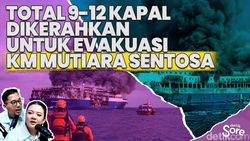 Video: Kebakaran KM Mutiara Sentosa, 5 Orang Dipastikan Meninggal Dunia