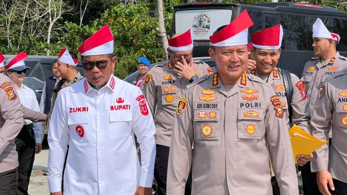 Ekspedisi Merah Putih Presisi Polda Riau di Pelalawan, Riau.