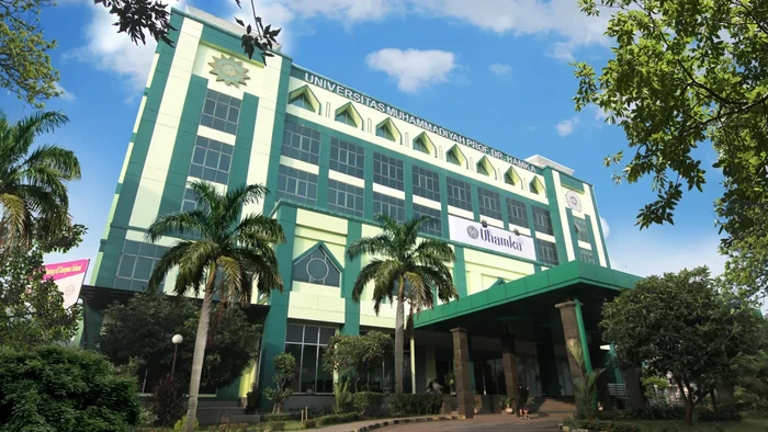 Salah satu gedung kampus Uhamka.