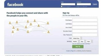 Tampilan Facebook zaman dulu, ada yang familiar? Foto: 90s Babies Only via Bored Panda
