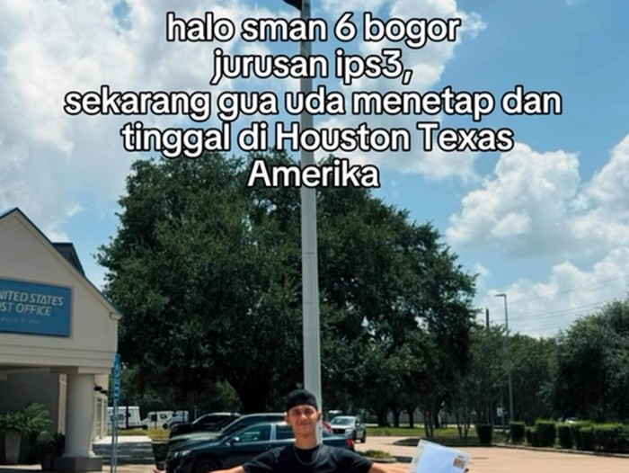 Kisah alumni SMAN 6 Bogor yang lahir di AS, kini kembali menetap di Houston, Texas, demi mengejar masa depannya dan berencana kerja sambil kuliah.