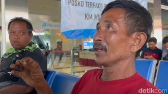 Cerita Saleh Nekat Lompat ke Laut Bermodal Jeriken Saat KM Mutiara Terbakar