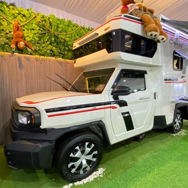Lihat Lebih Dekat Toyota Rangga yang Disulap Jadi Rumah Berjalan