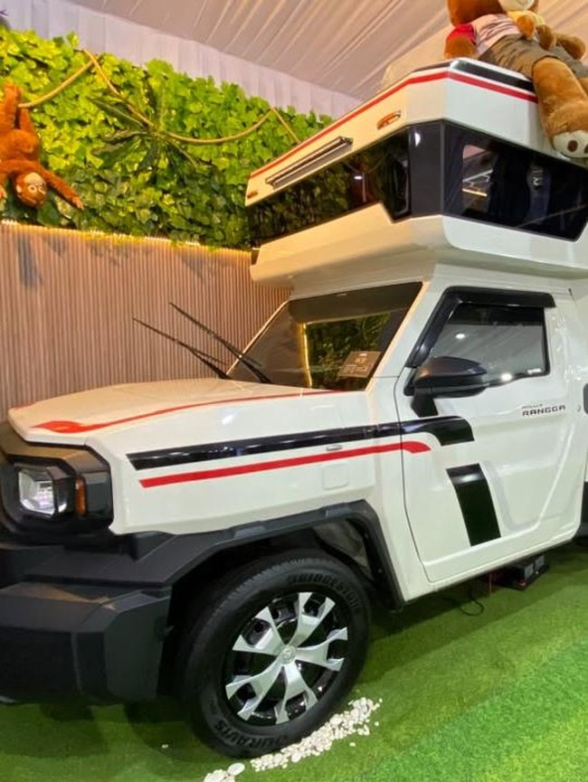 Lihat Lebih Dekat Toyota Rangga yang Disulap Jadi Rumah Berjalan