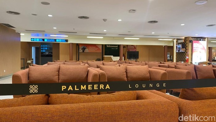 Palmeera Lounge, airpot lounge terbesar di Indonesia berada di Terminal 2F Bandara Soekarno-Hatta