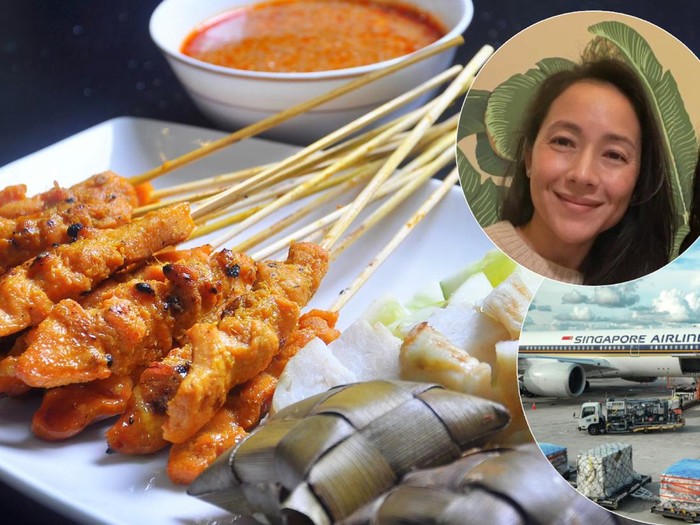 Penumpang Gugat Singapore Airlines Usai Telan Serpihan Tusuk Sate di Pesawat