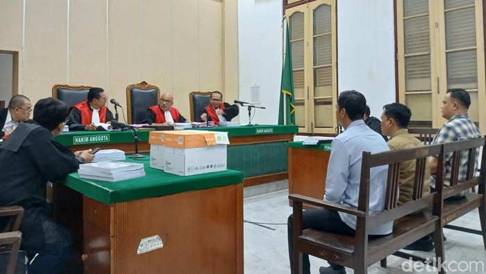 Sidang tuntutan Eks Kabid Dinas Pertanian Madina di PN Medan, Senin (3/8/2026). (Foto: Juita Sinuhaji/detikSumut)