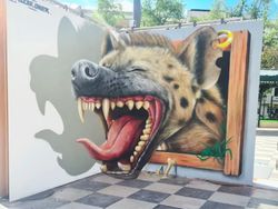 Kumpulan Street Art 3D Keren yang Bikin Tembok Seolah Hidup