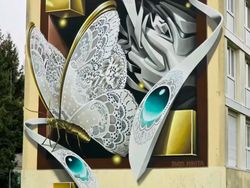 Kumpulan Street Art 3D Keren yang Bikin Tembok Seolah Hidup