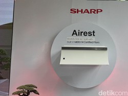 AC Sharp Airest Mampu Jernihkan Udara, Bisa Gantikan Air Purifier?