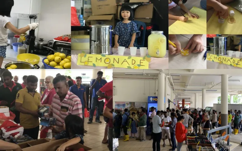Sweet! Bocah Ini Bagi-bagi Minuman Lemon Gratis buat Pekerja Migran