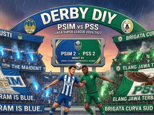 Derby PSIM Jogja-PSS Sleman di Super League, Cek Jadwal dan Stadion!