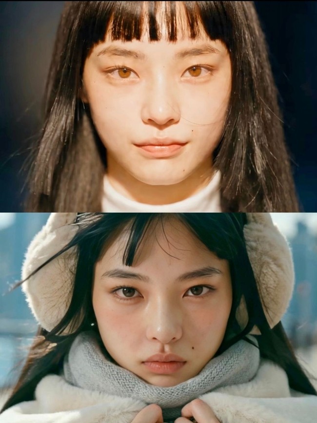 Fang Taozi adalah aktris China yang sedang trending. Wajah cantiknya mulai mendominasi media sosial sejak tampil dalam drama pendek ‘The Fired Girl’.Foto: Douyin Fang Taozi
