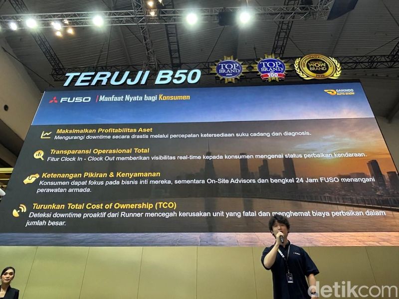 Fuso memperkenalkan ekosistem layanan Next Generation Zero Down Time (ZDT) pada ajang GAIKINDO Indonesia International Auto Show (GIIAS) 2026.