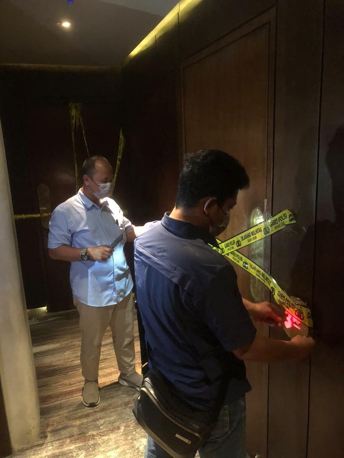 Garis polisi di White Rabbit PIK dicabut terkait kasus narkoba. (Dok. Istimewa)