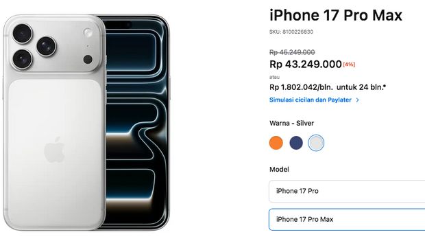 Harganya 15 Kali iPhone 17 Pro Max! Buah Ini Laku Terjual Rp660 Juta Harganya 15 Kali iPhone 17 Pro Max! Buah Ini Laku Terjual Rp660 Juta