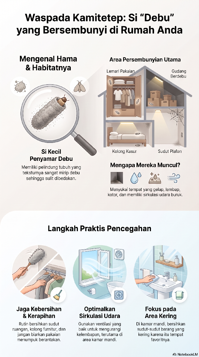 Infografis lokasi yang disukasi kamitetep
