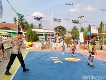 Kejuaraan Voli Kapolres Cup di Banyuasin Dibuka, Ajang Cari Bibit Atlet Baru