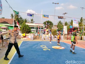 Kejuaraan Voli Kapolres Cup di Banyuasin Dibuka, Ajang Cari Bibit Atlet Baru