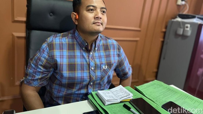 Kasat Reskrim Polresta Pati Kompol Dika Hadian Widya Wiratama ditemui di ruangannya Reskrim Polresta Pati, Rabu (5/8/2026).