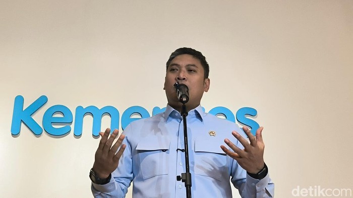 Kepala BGN Sudaryono di Kantor Kemenkes, Jakarta Selatan, Rabu (5/8/2026).