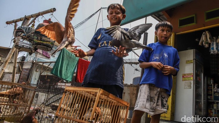 Ketika Angka Kemiskinan Menurun, Beban Hidup Warga Belum Ikut Berkurang Sejumlah penduduk beraktivitas di area permukiman padat Cilincing, Jakarta Utara, Rabu (5/8/2026). Badan Pusat Statistik (BPS) mencatat jumlah masyarakat miskin pada Maret 2026 mencapai 22,93 juta jiwa, turun dari 23,36 juta jiwa pada September 2025. Angka tersebut menjadi sinyal perbaikan kondisi kemiskinan secara nasional.