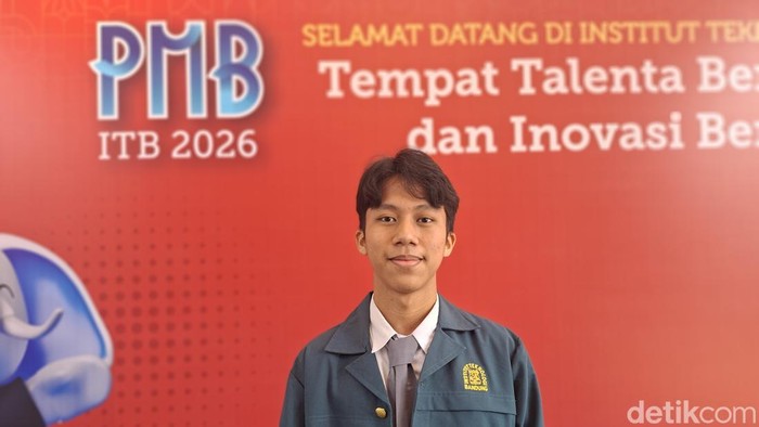 Kevin Sitanggang, mahasiswa termuda ITB 2026
