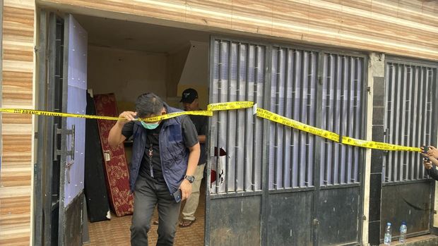 Kontrakan Saepul Pelaku Mutilasi Pria di Depok Digaris Polisi