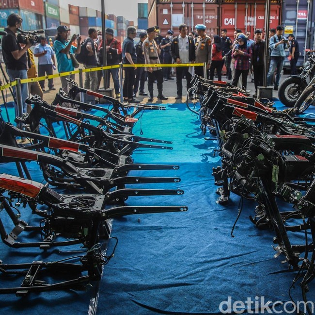 Modus Misdeclaration Terbongkar, Harley-Davidson Bekas Ilegal Disita Bea Cukai