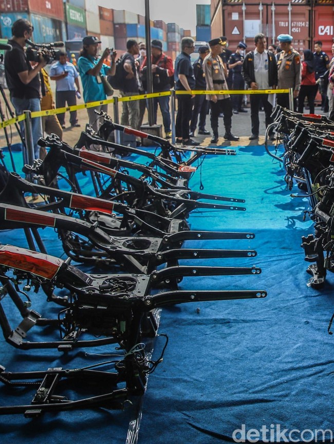 Modus Misdeclaration Terbongkar, Harley-Davidson Bekas Ilegal Disita Bea Cukai