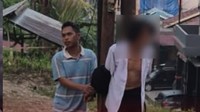 Bawa Kabur Istri Orang, Pria di Samarinda Diikat di Tiang Listrik