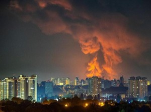 Rusia Kembali Serang Ibu Kota Ukraina, 15 Orang Tewas