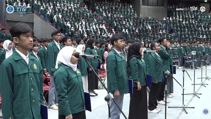 Sidang terbuka menyambut mahasiswa baru ITB 2026