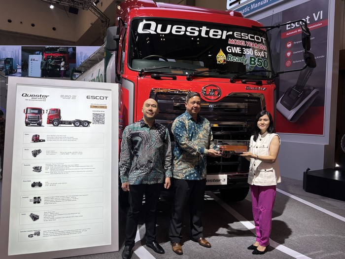 UD Trucks tidak mau tertinggal dengan memperkenalkan Quester Model Year 2026.