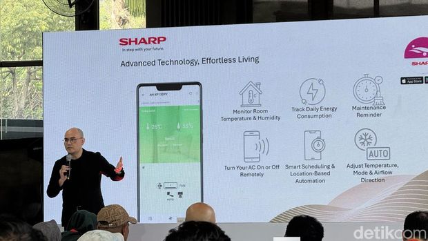 Yudha Eka Putra, PSG Manager for AC and Air Purifier PT Sharp Electronics Indonesia