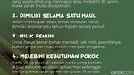 Kapan Emas Wajib Dizakati? Ini Nisab dan Cara Menghitungnya