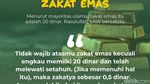 Kapan Emas Wajib Dizakati? Ini Nisab dan Cara Menghitungnya
