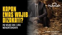 Kapan Emas Wajib Dizakati? Ini Nisab dan Cara Menghitungnya
