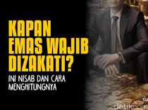Kapan Emas Wajib Dizakati? Ini Nisab dan Cara Menghitungnya