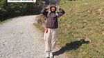 Serunya Anggi Rantika Istri Oki Rengga Hiking di Pegunungan Alpstein Swiss