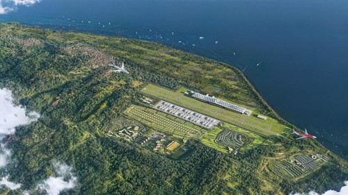 Bandara Bali Baru untuk pesawat berbadan lebar ( wide body) di Kubutambahan Bali Utara. (Istimewa)
