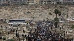 Duka Mendalam di Gaza, 112 Anggota Satu Keluarga Dimakamkan Bersama