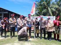 Ekspedisi Merah Putih di Pesisir Bengkalis, Cek Kesehatan-Bantuan Sosial