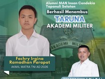 Sempat Gagal 4 Kali, Alumnus MAN IC Tapanuli Akhirnya Lolos Akmil 2026